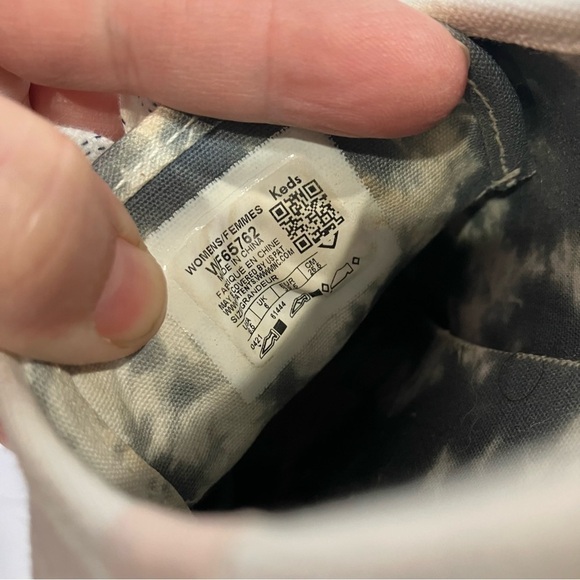 Keds Triple Up white canvas platform Sneakers size 8.5 - Picture 8 of 11